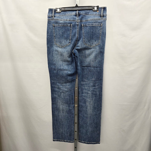 Cabi Cinch Straight Jeans Vintage Blue -  Size 10