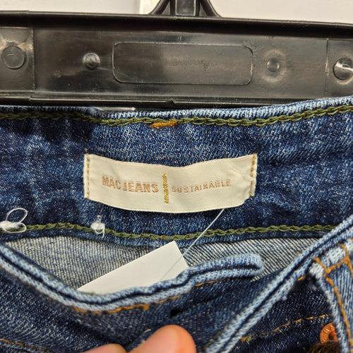 MAC Jeans Rich Carrot 2.0 Sustainable Blue Denim Jeans – Size 6
