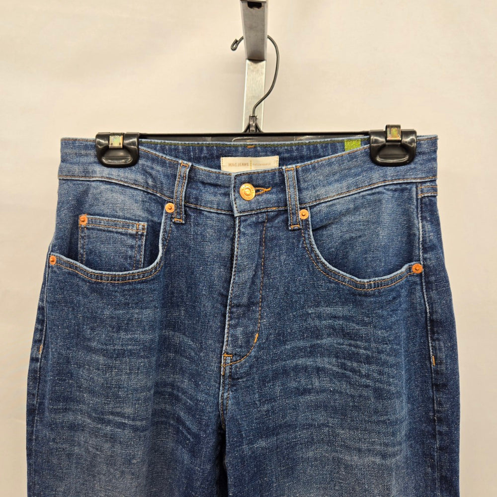 MAC Jeans Rich Carrot 2.0 Sustainable Blue Denim Jeans – Size 6