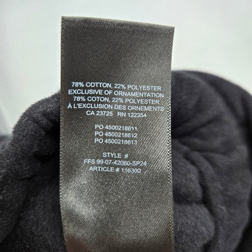 Aritzia Sweatfleece Cozy Fleece Cargo Maxi Skirt Black -  Size S