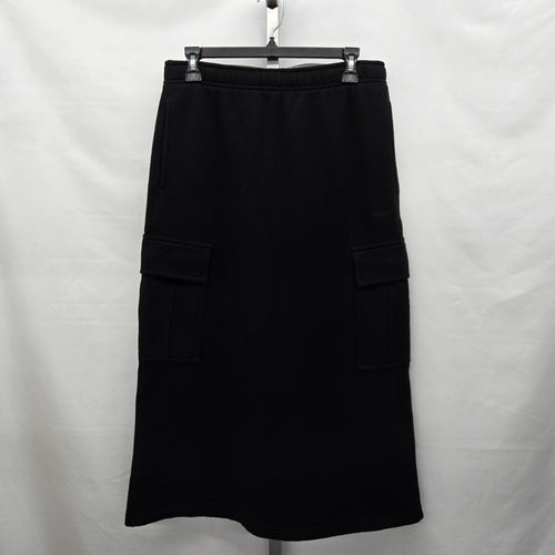 Aritzia Sweatfleece Cozy Fleece Cargo Maxi Skirt Black -  Size S