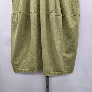 Orientique Naturally Australian Organic Cotton Pocket Midi Dress Olive -  Size S