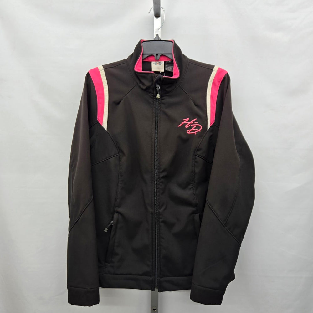 Harley-Davidson Genuine MotorClothes Softshell Jacket Black Pink - Size L