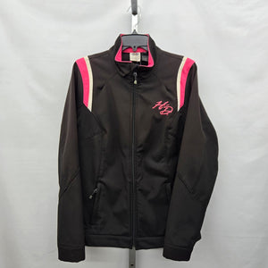 Harley-Davidson Genuine MotorClothes Softshell Jacket Black Pink - Size L