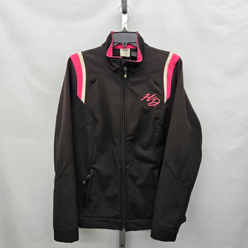 Harley-Davidson Genuine MotorClothes Softshell Jacket Black Pink - Size L