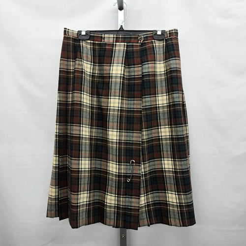 Vintage Sportrite by Sport Highland Virgin Wool Plaid Skirt Tartan -  Size S