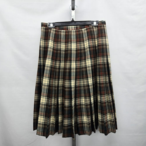 Vintage Sportrite by Sport Highland Virgin Wool Plaid Skirt Tartan -  Size S