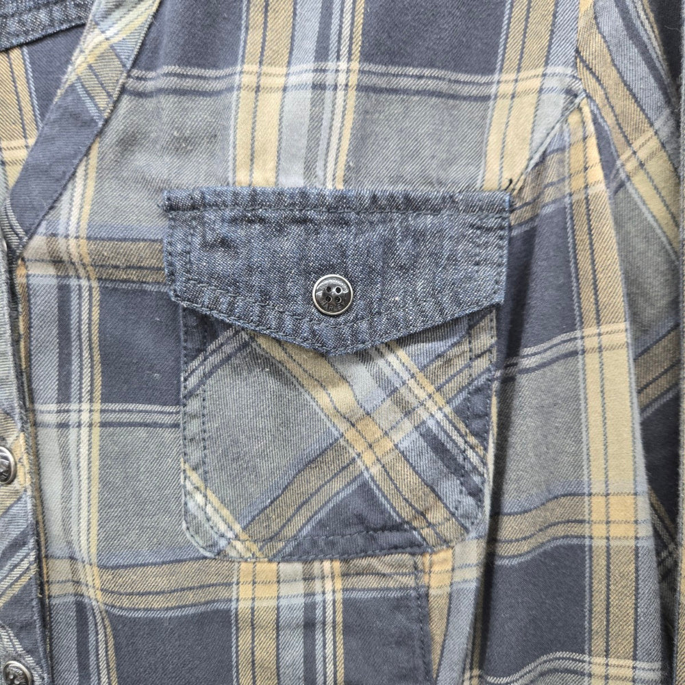 Harley-Davidson Genuine MotorClothes Plaid Button-Up Shirt - Size L