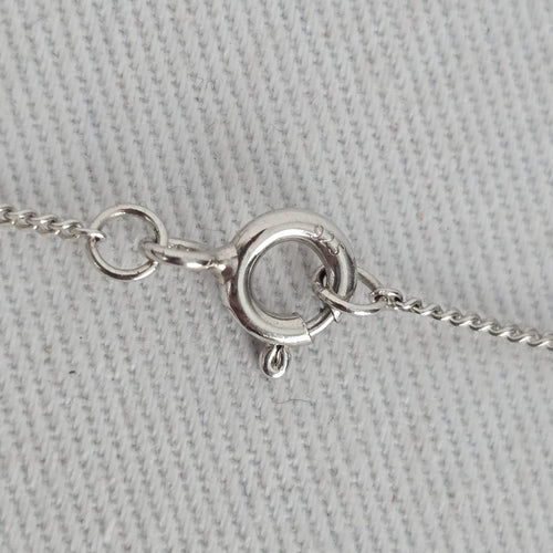 Michael Hill 925 Sterling Silver Floral Heart Locket Necklace