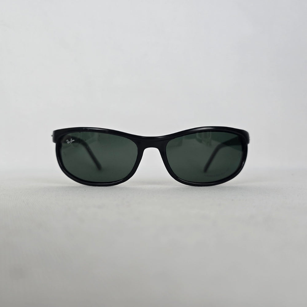 Ray-Ban RB2027 Predator 2 Sunglasses — Black, G-15 Green Lenses