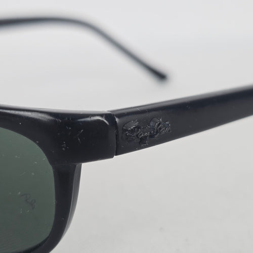 Ray-Ban RB2027 Predator 2 Sunglasses — Black, G-15 Green Lenses