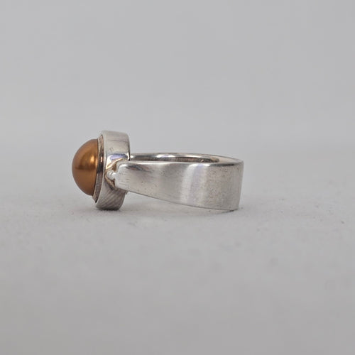 Kameleon 925 Sterling Silver Interchangeable Ring Size 10 with 4 Inserts