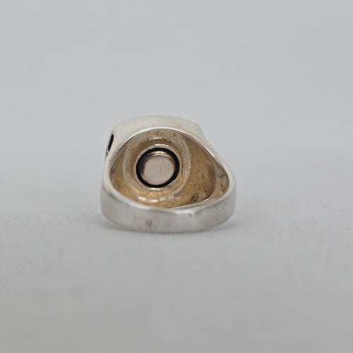 Kameleon 925 Sterling Silver Black JewelPop Ring Size 9