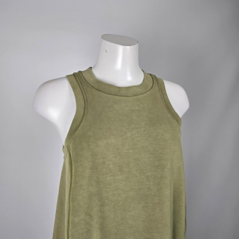 Lululemon Softstreme Back In Action Dress Bronze Green - Size 6