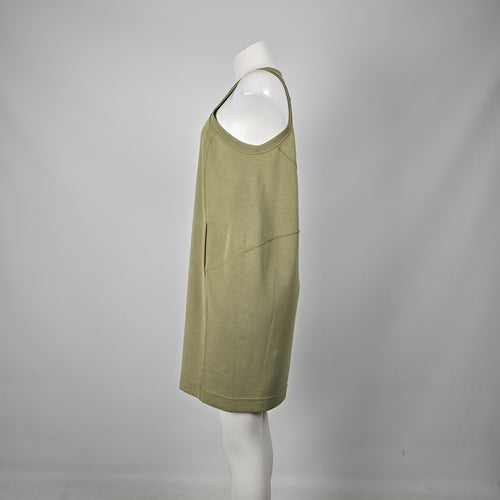 Lululemon Softstreme Back In Action Dress Bronze Green - Size 6