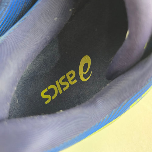 ASICS GEL-Nimbus 19 Blue Neon Yellow Running Shoes - Size 10