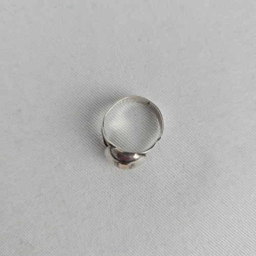 Sterling Silver Handmade Statement Ring - Size 6.75