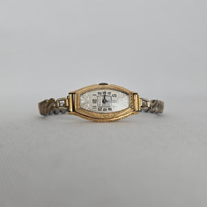 Vintage Balco Swiss Tonneau Watch — Manual Wind, Running