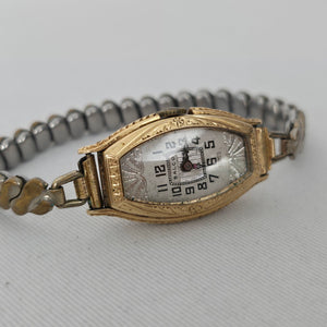 Vintage Balco Swiss Tonneau Watch — Manual Wind, Running