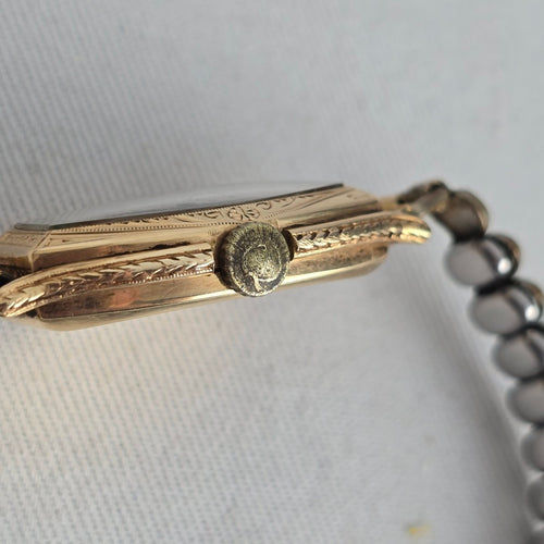 Vintage Balco Swiss Tonneau Watch — Manual Wind, Running