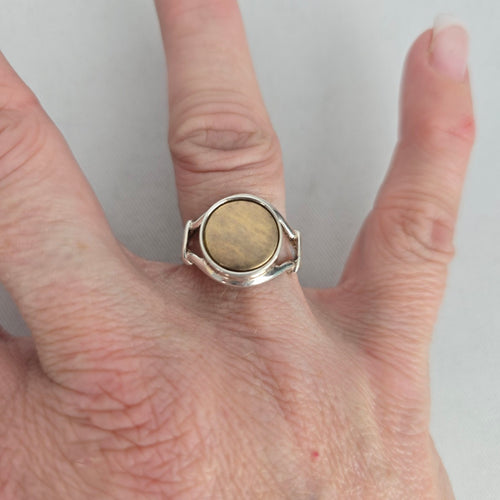 Kameleon 925 Sterling Silver Interchangeable Snap Ring – Size 9