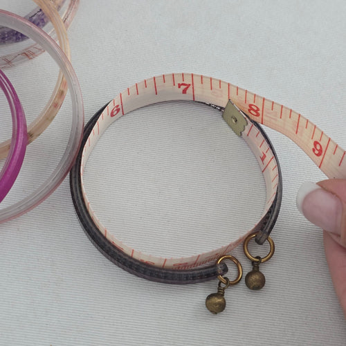 Color By Amber Set of 6 Mixed Purple and Floral Cuff Bangle Bracelets