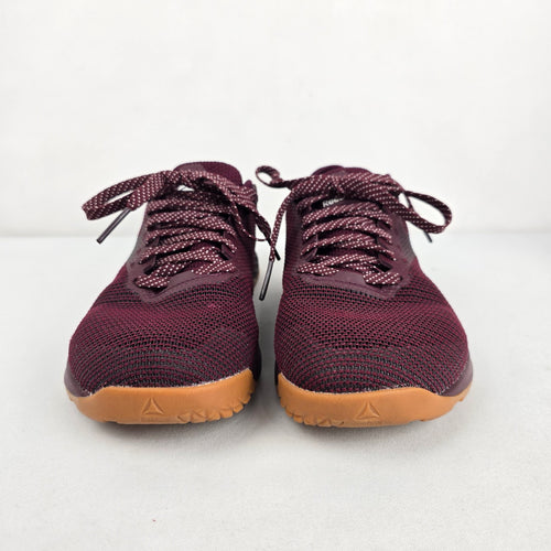 Reebok Burgundy Mesh Training Shoes - Size 7.5