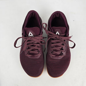 Reebok Burgundy Mesh Training Shoes - Size 7.5