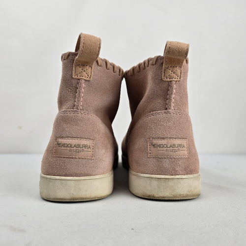 Koolaburra by UGG Soft Pink Suede Ankle Boots - Size 11
