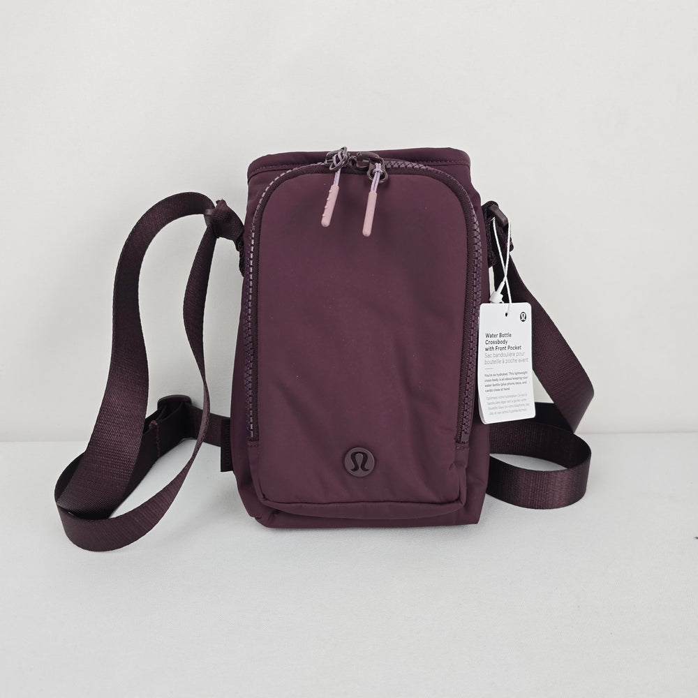 Lululemon Water Bottle Crossbody with Front Pocket 2L Goodnight Plum – NWT