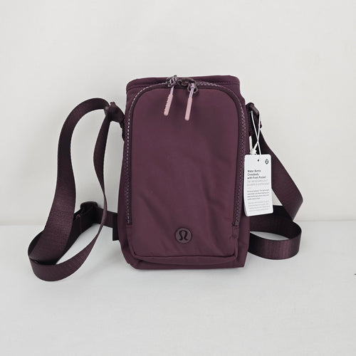 Lululemon Water Bottle Crossbody with Front Pocket 2L Goodnight Plum – NWT