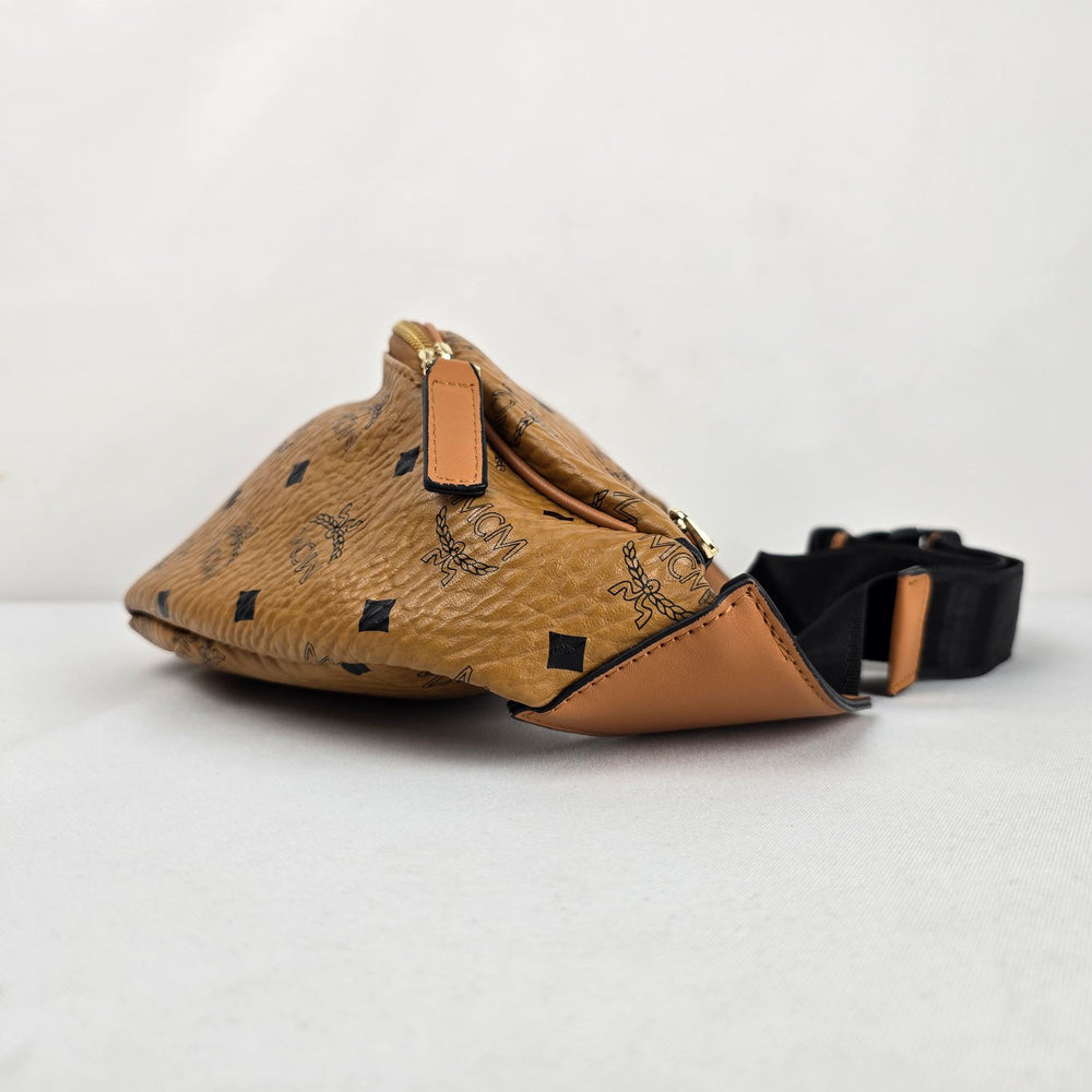 Designer Inspired Belt Bag Fanny Pack Cognac
