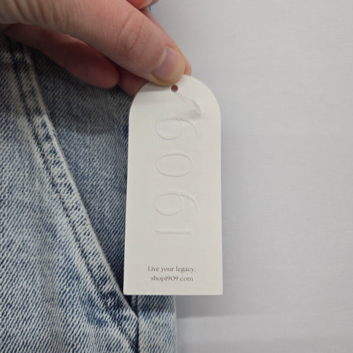 Fate Drew Light Wash Wide Leg Cargo Jeans Size Large – NWT