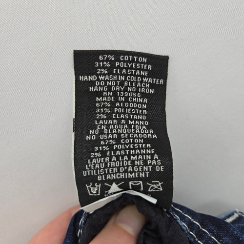 Grace in LA Easy Fit Bootcut Jeans Longhorn Embroidery - Size 30
