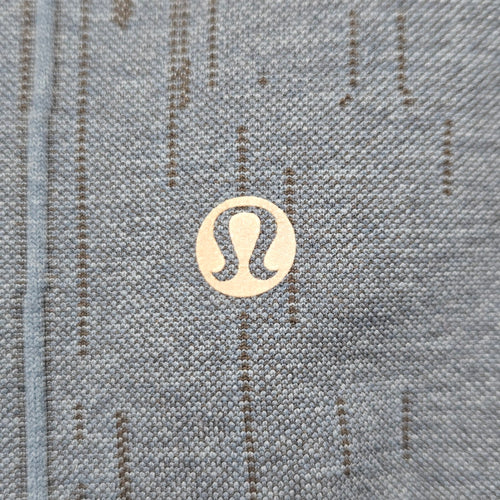 Lululemon Seamless High Rise Shorts Navy Rain Print - Size S