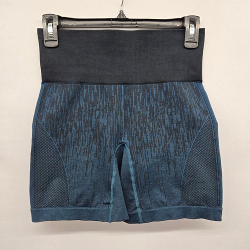 Lululemon Seamless High Rise Shorts Navy Rain Print - Size S