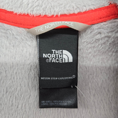 The North Face Women’s Red Heathered Fleece Hooded Jacket - Size L