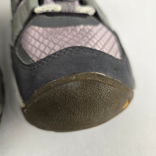 KEEN Oakridge Mid Waterproof Women’s Hiking Boots Gray/Purple - Size 9