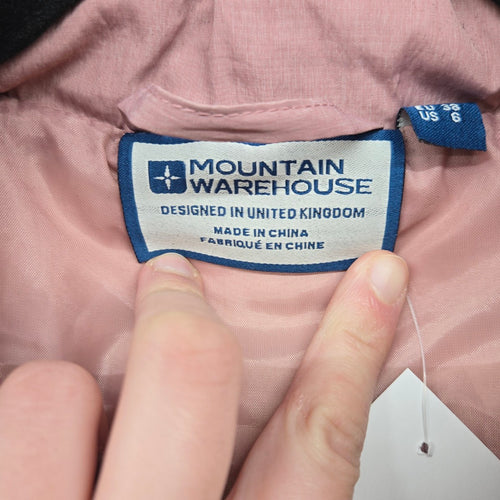 Mountain Warehouse Pink Quilted Puffer Vest - Size 6
