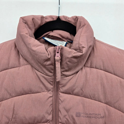 Mountain Warehouse Pink Quilted Puffer Vest - Size 6