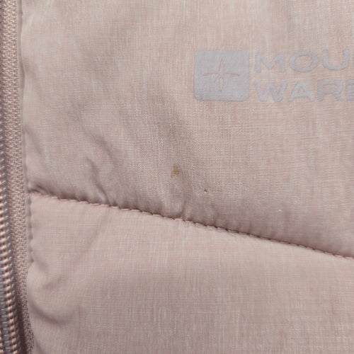 Mountain Warehouse Pink Quilted Puffer Vest - Size 6
