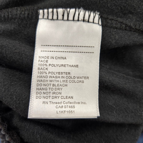 Laundry by Shelli Segal Black Faux Leather Drawstring Pants – Size S