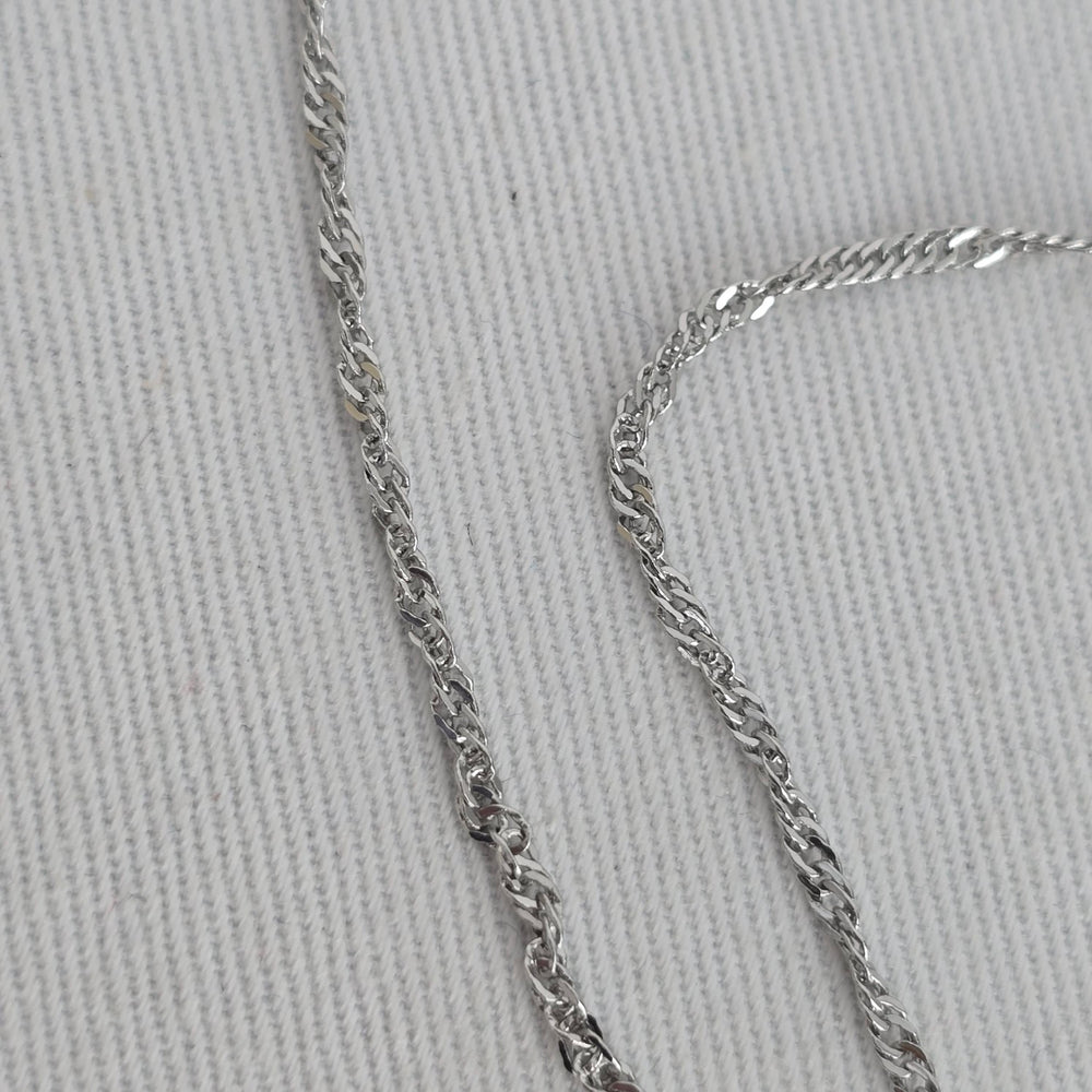 Disney Tinker Bell Silver-Tone Floating Crystal Oval Locket Necklace