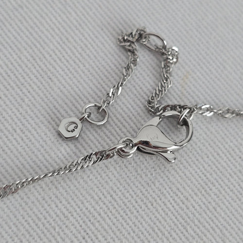 Disney Tinker Bell Silver-Tone Floating Crystal Oval Locket Necklace
