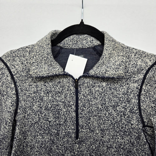 Icebreaker Merino 250 Vortex Midnight Navy Half-Zip Sweater - Size S