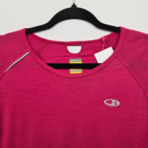 Icebreaker GT Women’s 150 Ultralite Merino Wool Long Sleeve Top Pink - Size M