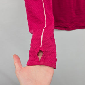 Icebreaker GT Women’s 150 Ultralite Merino Wool Long Sleeve Top Pink - Size M
