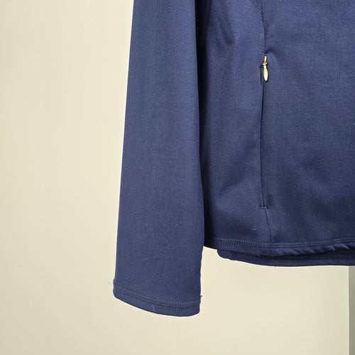 Lilly Pulitzer Luxletic Navy & Pink Full-Zip Athletic Jacket – Size L