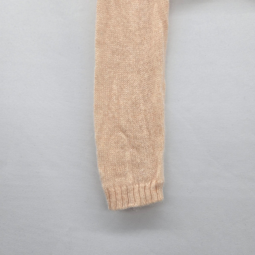 Lord & Taylor Cashmere Open Front Cardigan Sweater Blush Beige - Size S