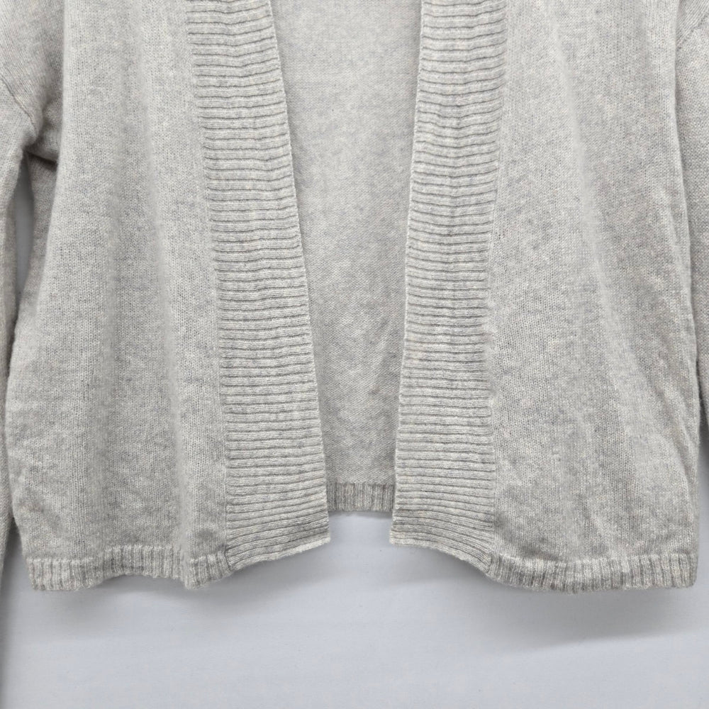 Lord & Taylor Open Front Cardigan Sweater Gray - Size M